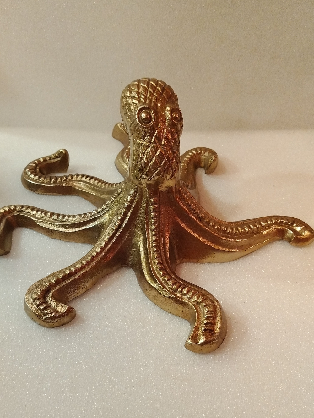 Brass Octopus Figurine